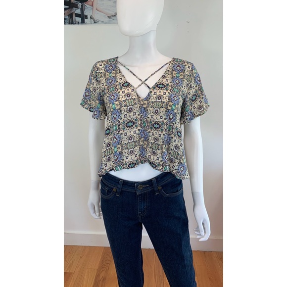 Lush Tops - Printed Swing Tee